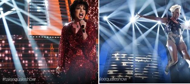 "TALE e QUALE SHOW 2018 - IL TORNEO" - Federico Angelucci entusiasma pubblico e giuria con la perfetta imitazione di Liza Minnelli.. E Annalisa Minetti si esibisce a testa in giù come P!nk....