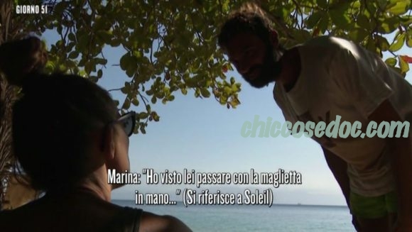 "ISOLA DEI FAMOSI 14" - Luca Vismara solleva il dubbio sulla leader Soleil Sorgè..