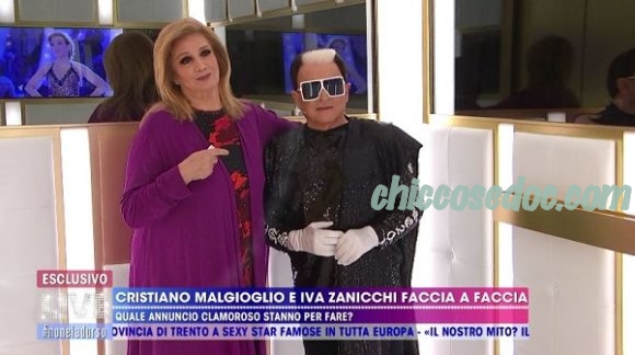 "LIVE NON E' LA D'URSO" - Iva Zanicchi e Cristiano Malgioglio confermati opinionisti del "GF 16"