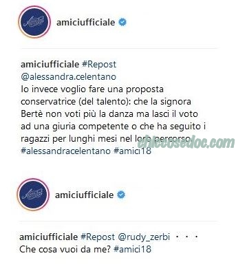 "AMICI 18" - Alessandra Celentano, Rudy Zerbi