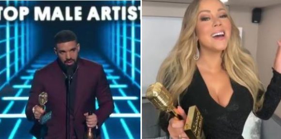 "BILLBOARD MUSIC AWARDS 2019" - Record di riconoscimenti per Drake. A Mariah Carey il prestigioso "Icon Award"..