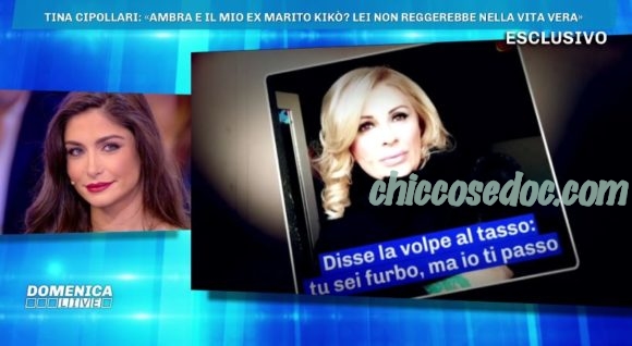 "GF 16" - A "Domenica Live", Ambra Lombardo chiede un ulteriore incontro con Chicco Nalli..