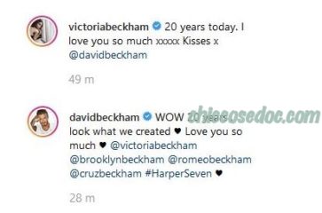 David Beckham, Victoria Beckham