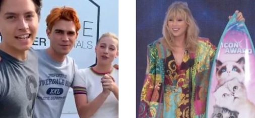 "TEEN CHOICE AWARDS 2019" - Il cast di "Riverdale" e Taylor Swift..