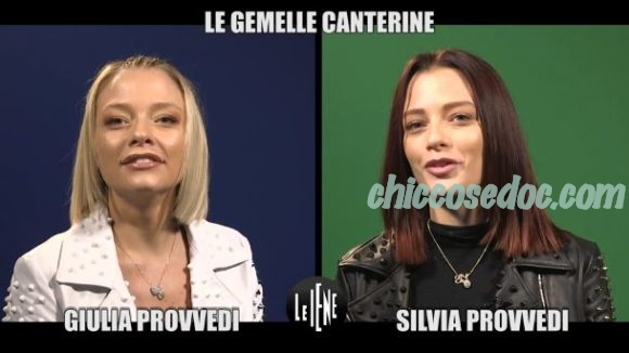 "LE IENE" - L'intervista doppia alle gemelle ed ex gieffine "vip" Silvia e Giulia Provvedi, le "Donatella"..