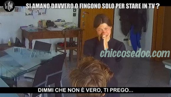 "LE IENE" - Lo scherzo all'ex corteggiatrice Natalia Paragoni, convinta con la complicità del fidanzato Andrea Zelletta di essere stata da lui tradita e