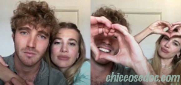 "GRANDE FRATELLO VIP 4" - Paolo Ciavarro e la fidanzata Clizia Incorvaia in diretta Instagram condivisa con il giornale "Chi"..