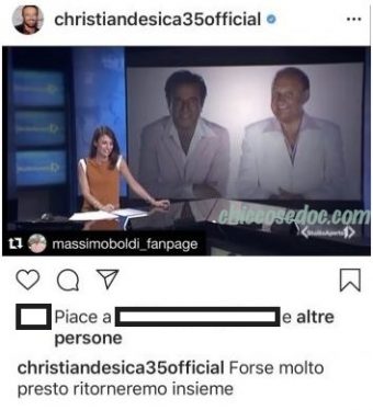 L'annuncio social di Christian De Sica