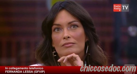 “GRANDE FRATELLO VIP 4” - Fernanda Lessa in radio..