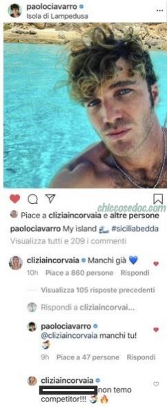 “GRANDE FRATELLO VIP 4” - Clizia Incorvaia al fidanzato Paolo Ciavarro, in visita al padre Massimo a Lampedusa..