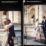 “GRANDE FRATELLO VIP 4”: CLIZIA INCORVAIA ED IL FIDANZATO PAOLO CIAVARRO NEL FRONT ROW DELLA SFILATA “LAURA BIAGIOTTI” A ROMA, DALLA SUGGESTIVA CORNICE DI “PIAZZA DEL CAMPIDOGLIO”..