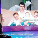 A “VERISSIMO”, ALICE CAMPELLO.. RAGGIUNTA IN COLLEGAMENTO DAL MARITO ALVARO MORATA..