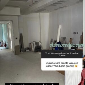 <b>Cecilia Rodriguez, nel rispondere alle domande dei followers, mostra la nuova casa in progetto con il fidanzato Ignazio Moser..  Fonte: Instagram Stories</b>