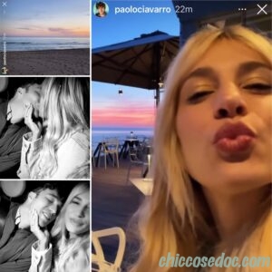 <b>“GRANDE FRATELLO VIP 4” - Paolo Ciavarro e la fidanzata Clizia Incorvaia in vacanza in Sicilia, di ritorno dopo un anno nella terra natia di lei..  Fonte: Instagram Stories</b>