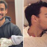 CICOGNA A DESTINAZIONE PER FABIO FOGNINI E LA MOGLIE FLAVIA PENNETTA, CHE HANNO FATTO IL “TRIS” CON UN NUOVO FIOCCO ROSA..