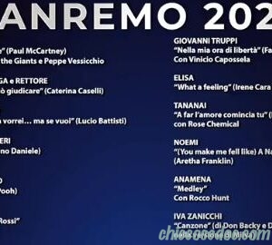 <b>"SANREMO 2022" - Le cover storiche scelte per la serata del Venerdì dai 25 Campioni in gara, con i relativi duetti</b>
