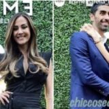 GIORGIA PALMAS, SUPPORTATA DAL MARITO FILIPPO MAGNINI, ALLA PRESENTAZIONE DELLA CAPSULE COLLECTION REALIZZATA DA LEI PER “EMME MARELLA”..