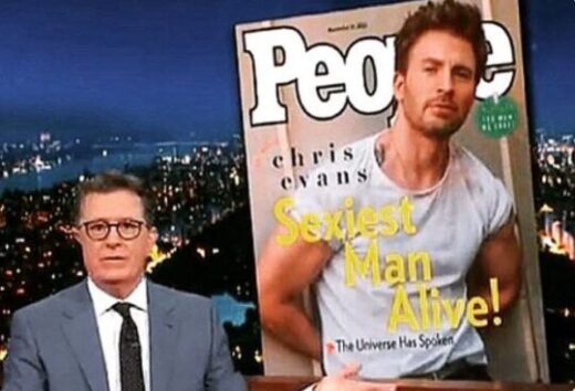 CHRIS EVANS ELETTO “UOMO PIù SEXY DEL MONDO DEL 2022”, DALLA RIVISTA “PEOPLE”..